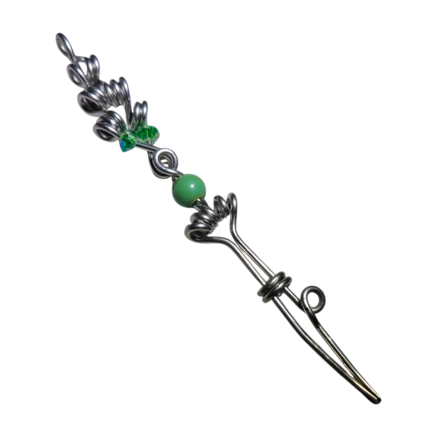 Roach Clip Green view 2