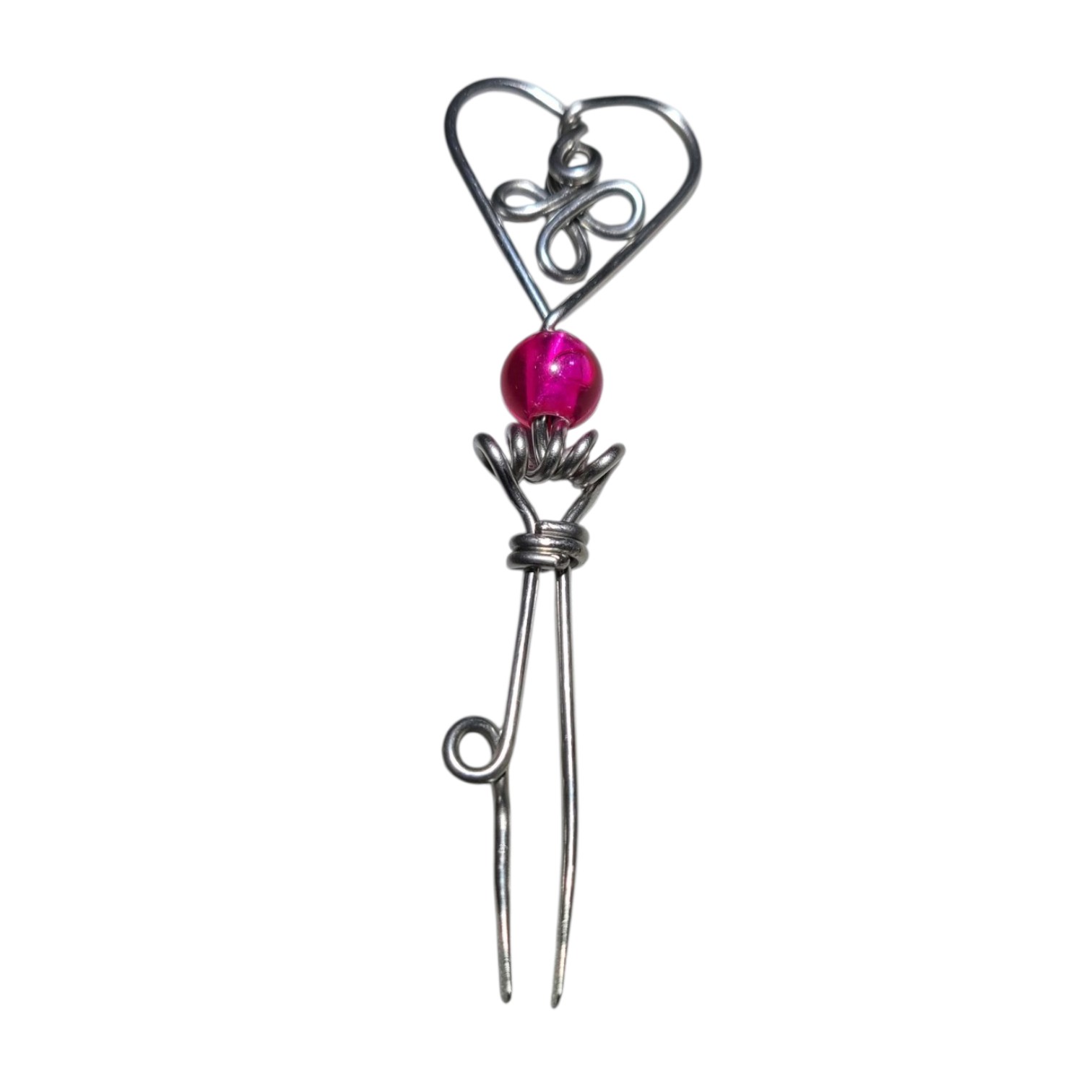Roach Clip Heart view 4