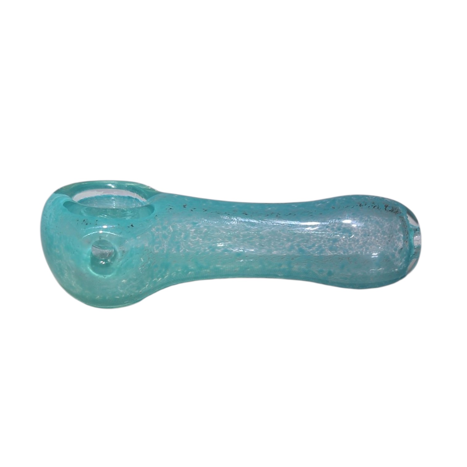 Blue Frit Pipe view 2